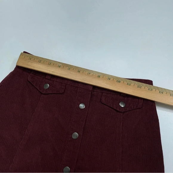 BDG Womens Size S corduroy button front skirt 2726 - Picture 4 of 7